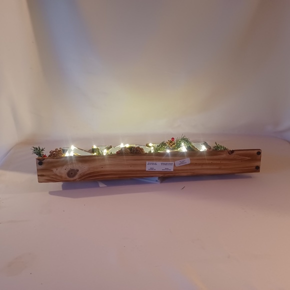Pier 1 Imports LED Light-Up 'Noel'  Sign Wood Tabletop Decor Christmas - Picture 4 of 5